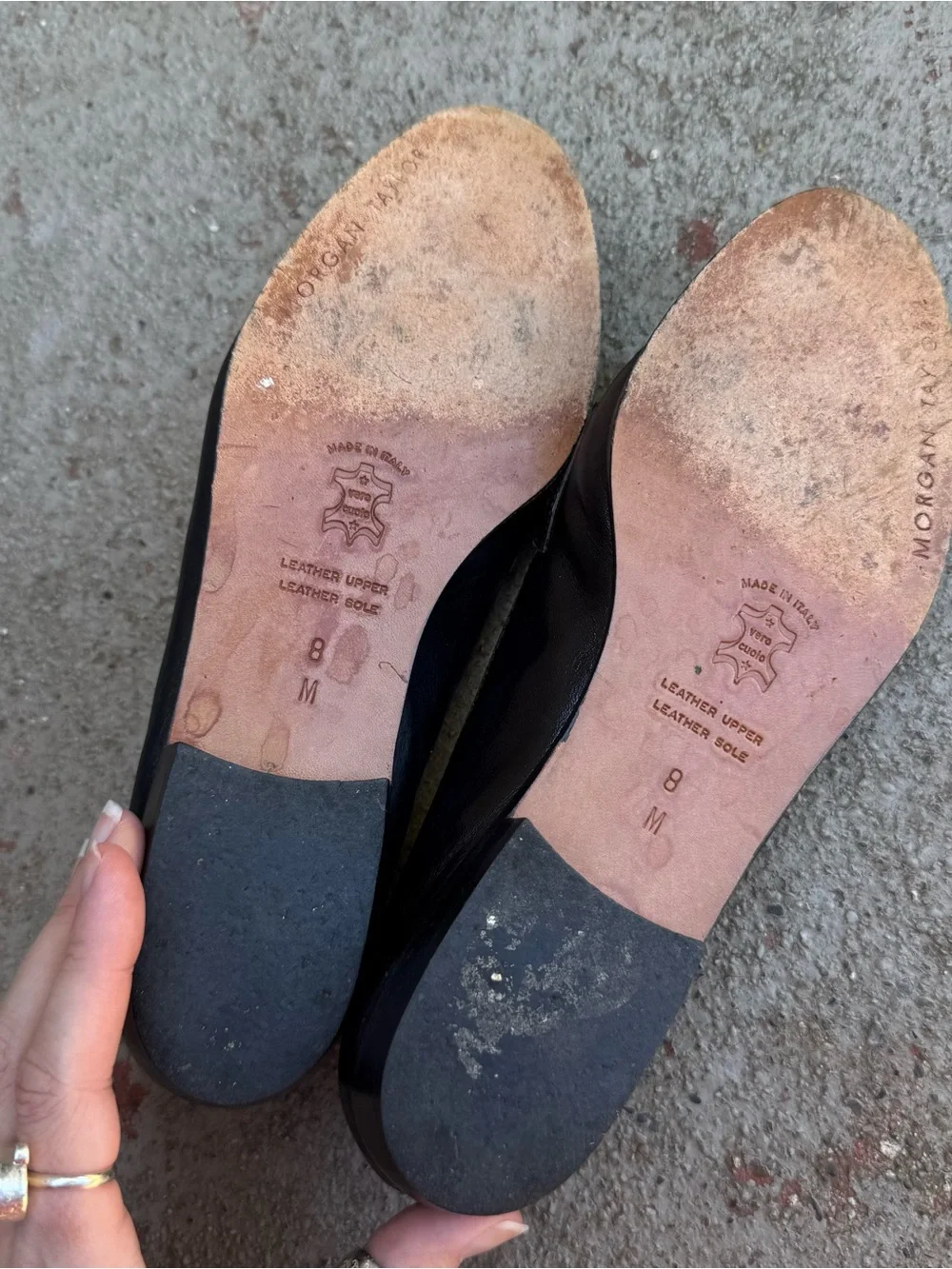 Vintage Morgan Taylor Calf Hair Loafers